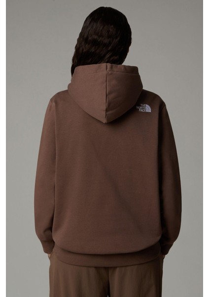 Kadın Drew Peak Pullover Hoodie Sweatshirt Kahverengi fiyatları