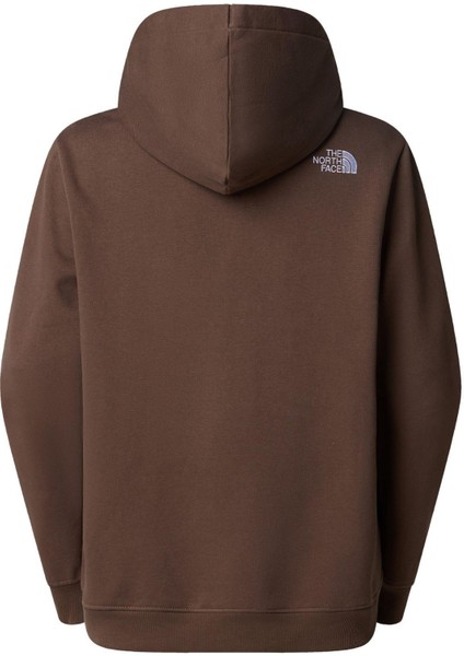 Kadın Drew Peak Pullover Hoodie Sweatshirt Kahverengi indirimleri