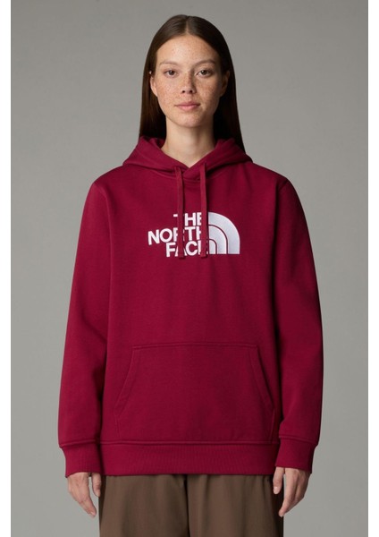 Kadın Drew Peak Pullover Hoodie Sweatshirt Mürdüm