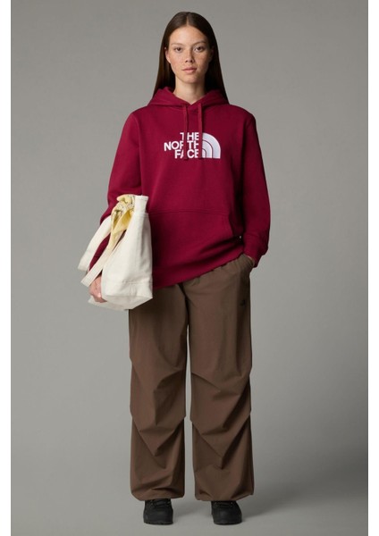 Kadın Drew Peak Pullover Hoodie Sweatshirt Mürdüm modelleri