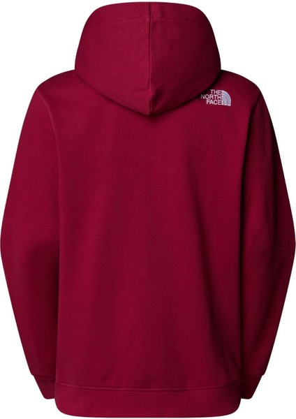 Kadın Drew Peak Pullover Hoodie Sweatshirt Mürdüm indirimleri