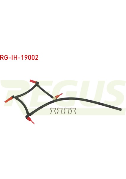 Enjektor Gerı Donus Hortumu Ford Fıesta 1.4 Tdcı 2001-2008 / Fusıon 1.4 Tdcı 2002-2012 / Cıtroen C3 1.4 Hdı 2002- / C2 1.4 Hdı 03-09 / C1 1.4 Hdı 05-14 / Peugeot 107 1.4 Hdı 05-14 / 1007 1.4 Hdı 05-