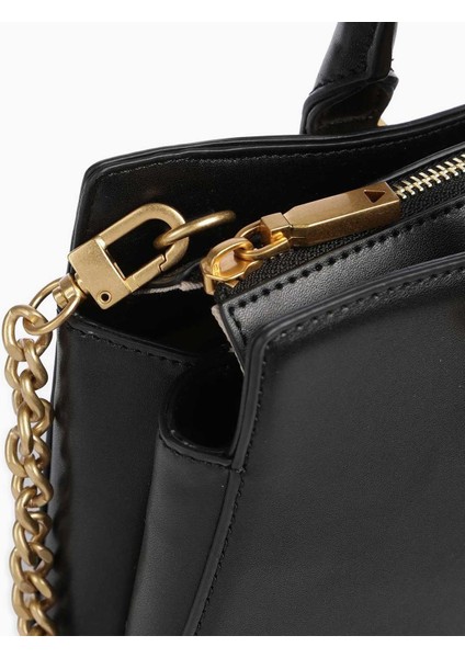 Kuba Compartment Satchel Logolu El Çantası