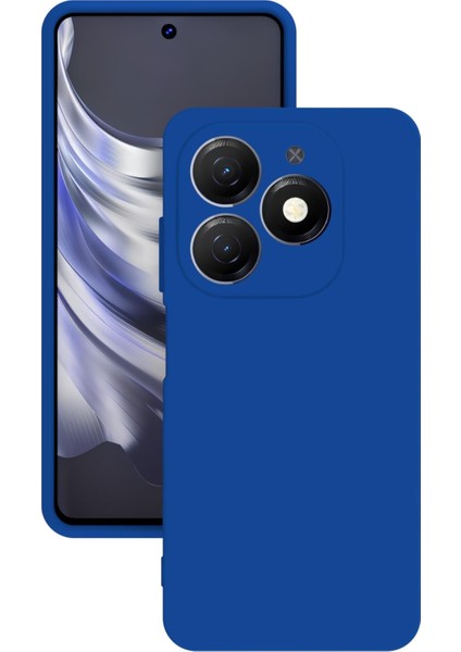 Tecno Spark 20C Kılıf Kamera Korumalı Silikon Rubber Arka Kapak