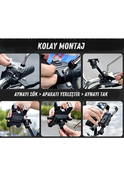 Motosiklet Telefon Tutucu Yeni Model fiyatları