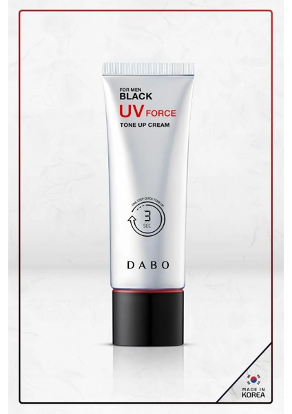 For Men Black Uv Force Tone Up Cream Spf 50 Pa Made İn Korea 50 ml