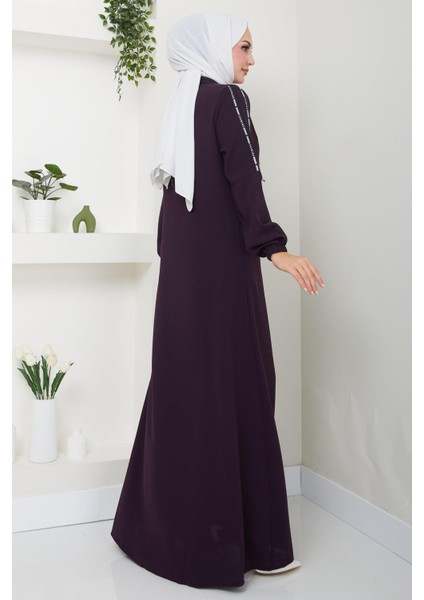 Şeritli Spor Ferace Mürdüm HM2483 indirimleri