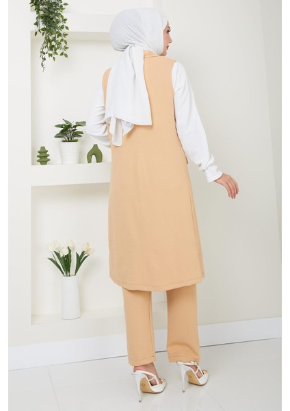 Yelekli Ikili Takım Camel HM2497 indirimleri