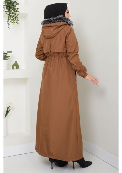 Içi Kürklü Tam Boy Bondit Mont Taba HM2331 indirimleri