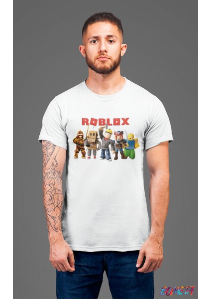 Roblox All Karakter Characters Tişört T-Shirt