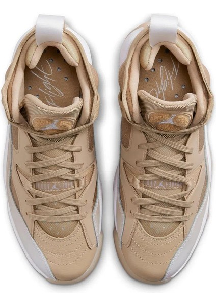 Jordan Jumpman Two Trey Kadın Bej Basketbol Ayakkabısı DR9631-201