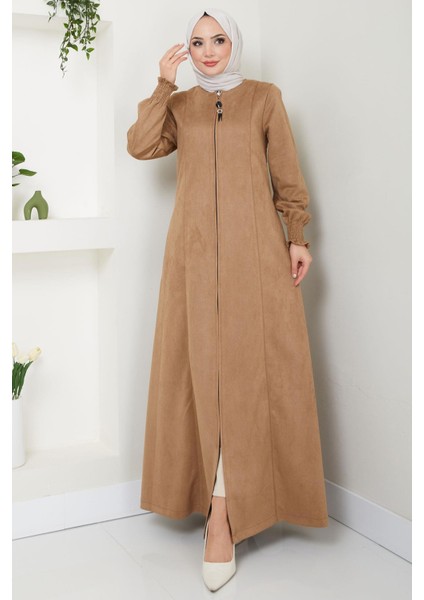 Manşeti Gipeli Süet Ferace Camel HM2543