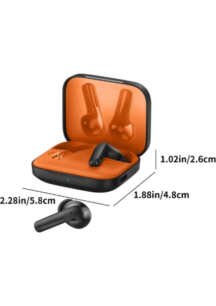 Fr-02 Android Ios Uyumlu Yüksek Ses Kalitesi Universal Çift Mikrofonlu Kulak Içi Bluetooth Kulaklık
