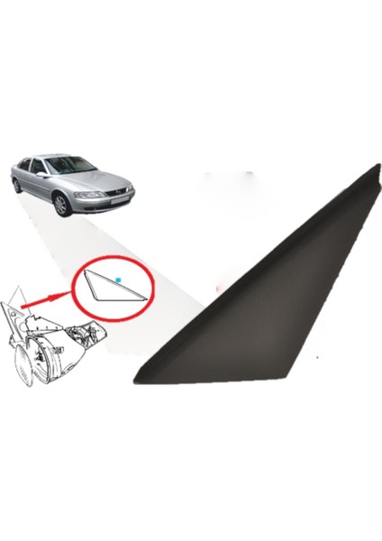 Opel Vectra B Sol Ayna Dış Üçgen Kapağı 1996-2001 fiyatları