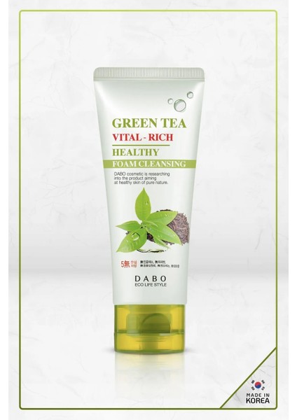 Green Tea Vital-Rich Foam Cleansing Made İn Korea