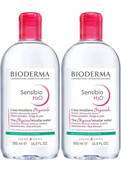 Sensibio H2O 500 ml 2 li Paket