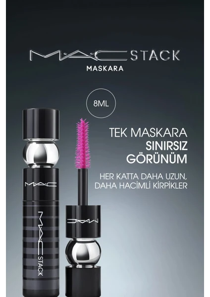 MAC stack Maskara 8 ml 773602614882