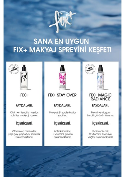 Fix+ Makyaj SPREYİ 100 ml