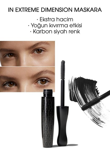 MAC Maskara - In Extreme Dimension 3D Black Lash 13 ml 773602283583