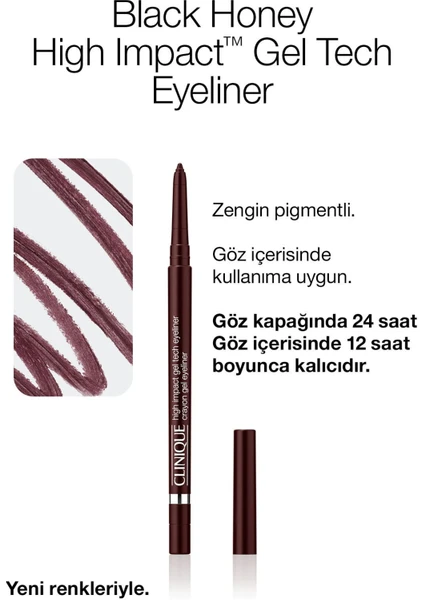 High Impact™ Gel Tech Eyeliner - Black Honey