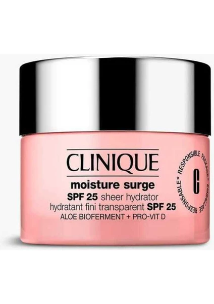 Moisture Surge spf 25 Güneş Korumalı Nemlendirici 30 Ml pro-vit d Vitamini Ve Aloe Bioferment Ha E