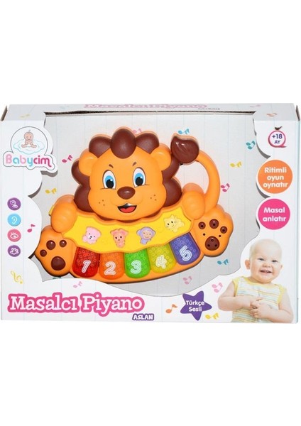 Nessiworld 855-33A-24 Aslan Masalcı Piano -Birliktoys