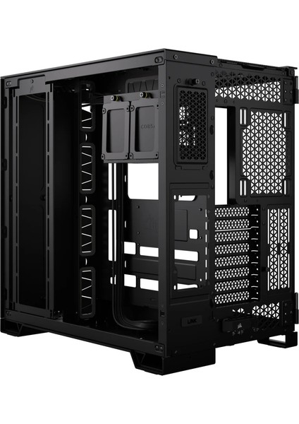 Corsaır 6500X Mid-Tower Dual Chamber Pc Case - Black (CC-9011257-WW)