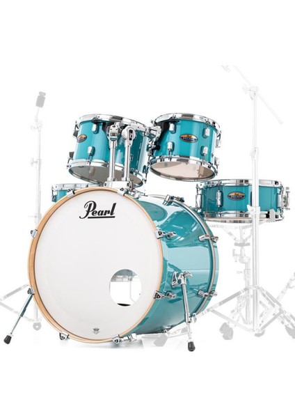 DMP925SP/C884 Decade Maple Ice Mint 5 Parça (22B/10T/12T/16F/14S) Akustik Davul Seti