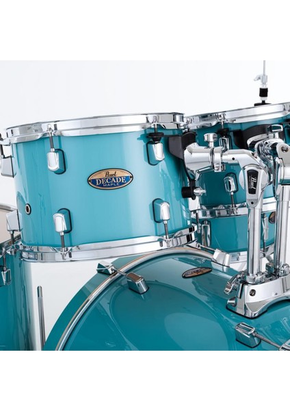 DMP925SP/C884 Decade Maple Ice Mint 5 Parça (22B/10T/12T/16F/14S) Akustik Davul Seti