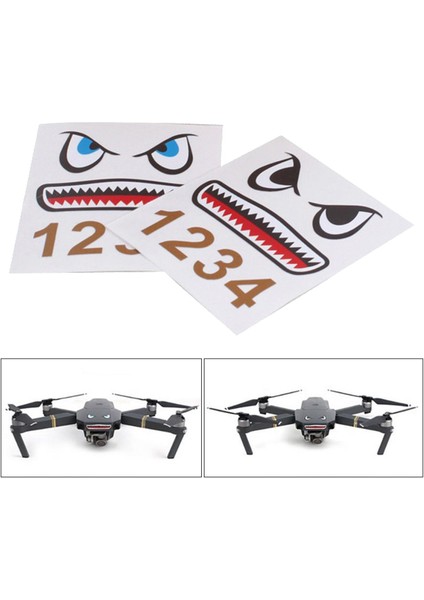 2 Drones Vücut Uçak Çıı Dıy ve Mavi (Yurt Dışından)