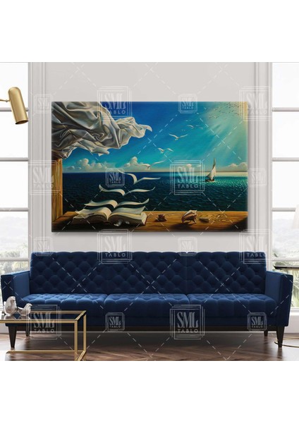 Salvador Dali Efsane Ressam Başyapıt Sürrealizm Yatay Kanvas Tablo