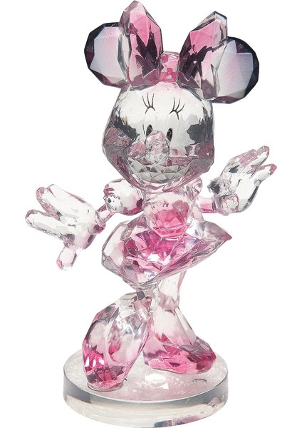 Lisanslı Facets Şeffaf Reçine Minnie Mouse