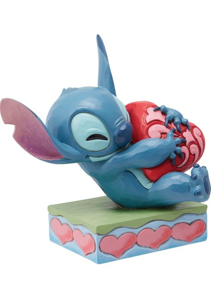 Kalbe Sarılmış Stitch Figür Biblo fırsatları