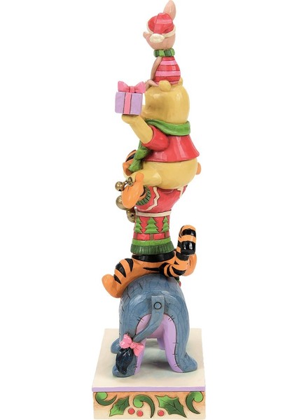 Noel Winnie The Pooh Yığılmış Figür modelleri