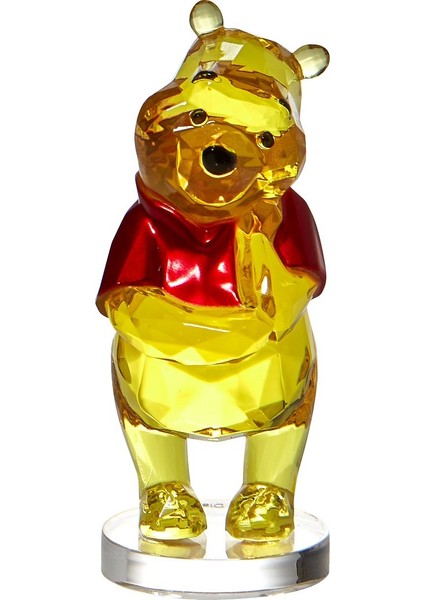 Winnie The Pooh Facets Şeffaf Reçine Figür