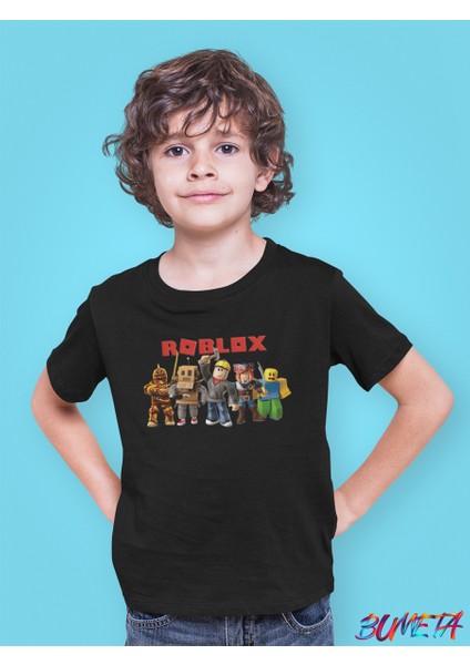 Roblox All Karakter Characters Çocuk Tişört T-Shirt fiyatları