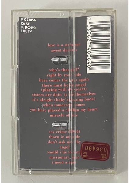 Eurythmics - Greatest Hits Kaset fiyatları