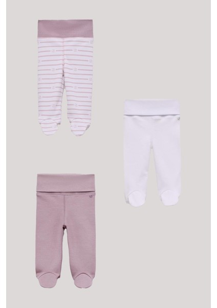 Bg Store Kız Bebek Renkli Patikli Alt