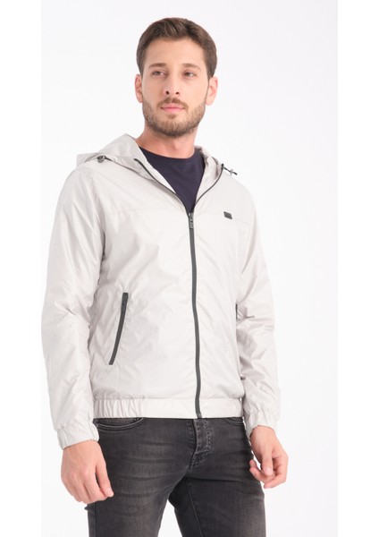 Erkek Kapüşonlu Penye Astarlı Baharlık Yağmurluk modelleri