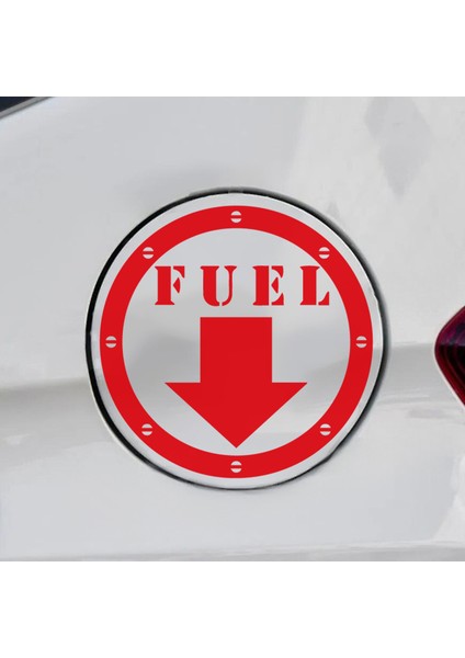 Fuel Sticker - Yakıt Deposu Sticker - Oto Sticker - Araba Sticker - Araç Sticker