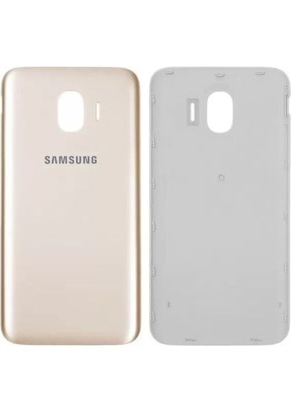 Samsung Galaxy J4 SM-J400 Arka Kapak Pil Batarya Kapağı Gold