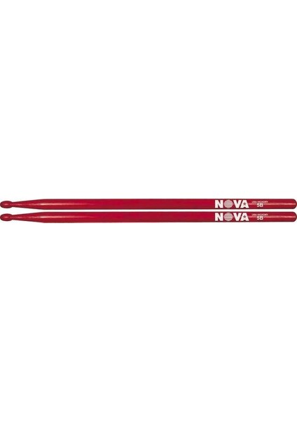 N5BR Baget(Çift) Nova 5b Wood Red (Kırmızı), Hıckory, 1