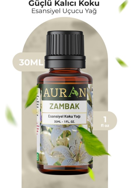 Zambak Esansiyel Uçucu Koku Yağı Ortam Kokusu Doğal Yağ Sihirli Küre Hobi Esansı 30ml