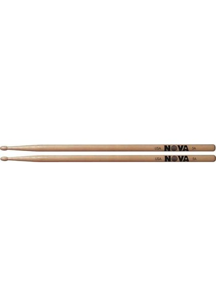 N5A Baget(Çift) Nova 5A Wood, Hıckory, 16"X0.565", Med