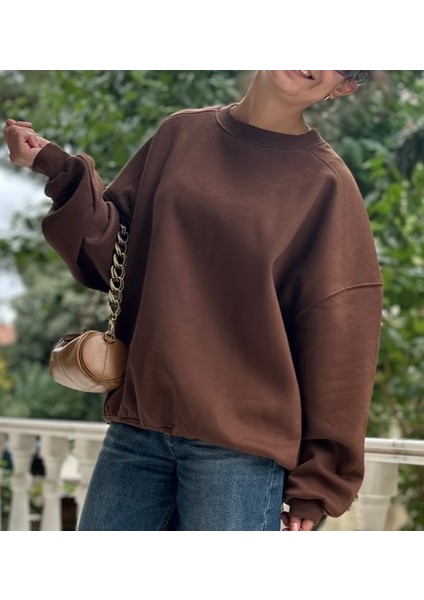 Kadın Kahverengi Sweat fiyatları