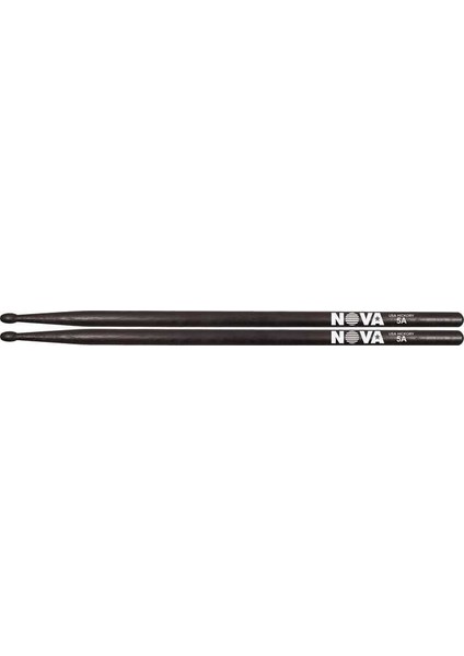 N5AB Baget(Çift) Nova 5A Wood Black (Siyah), Hıckory, 1