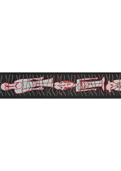 50JS08 Gitar Askısı Dokuma Joe Satrıanı Creatures