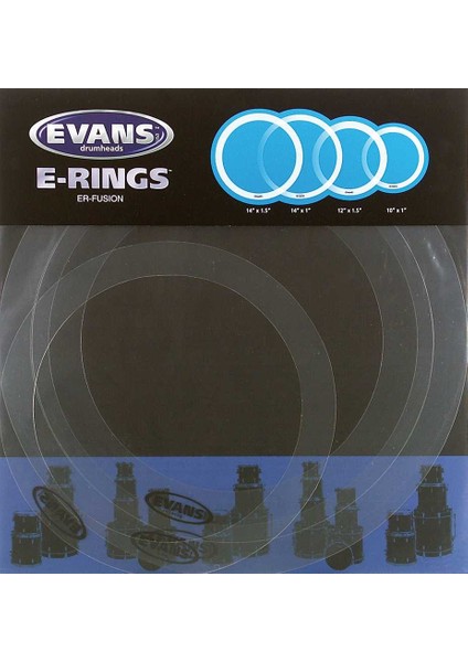 Efus Ring 10+12+14+14 Fusıon Kit Davul Ton Kontrol Halk