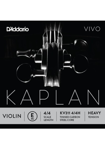 KV311 Keman Tek Tel, Kaplan Vıvo, Scale Length 4/4, E-(M