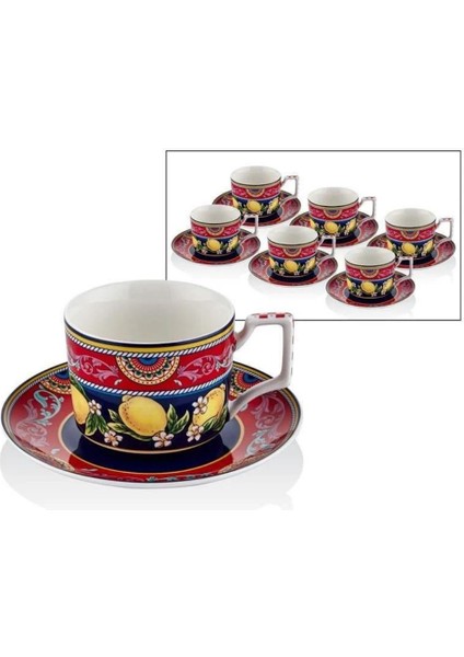 Çay Fincan Takımı Citrus 1BSF-1900CT